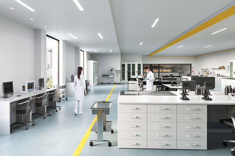 Sterile lighting solutions for medical laboratory