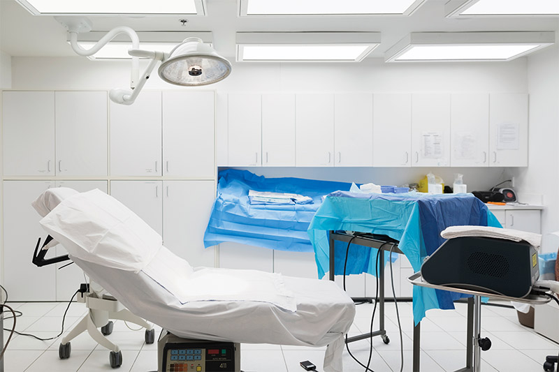 Efficient healthcare lighting solutions for surgical suites